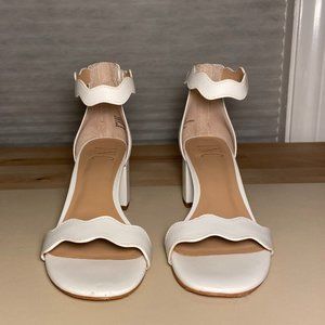 INC White Heels